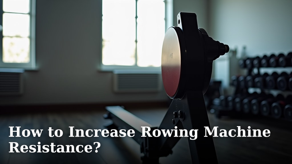 How to Increase Rowing Machine Resistance?