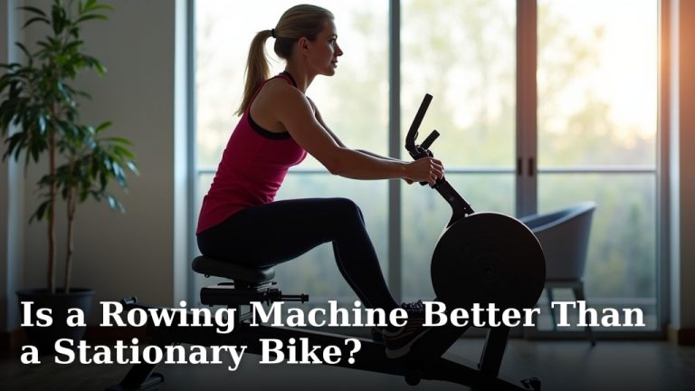 Is a Rowing Machine Better Than a Stationary Bike?