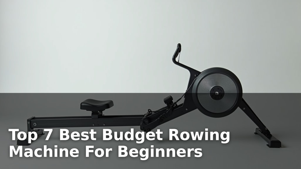 Top 7 Best Budget Rowing Machine For Beginners