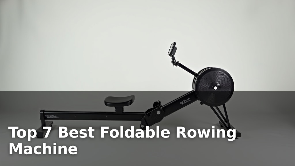 Top 7 Best Foldable Rowing Machine
