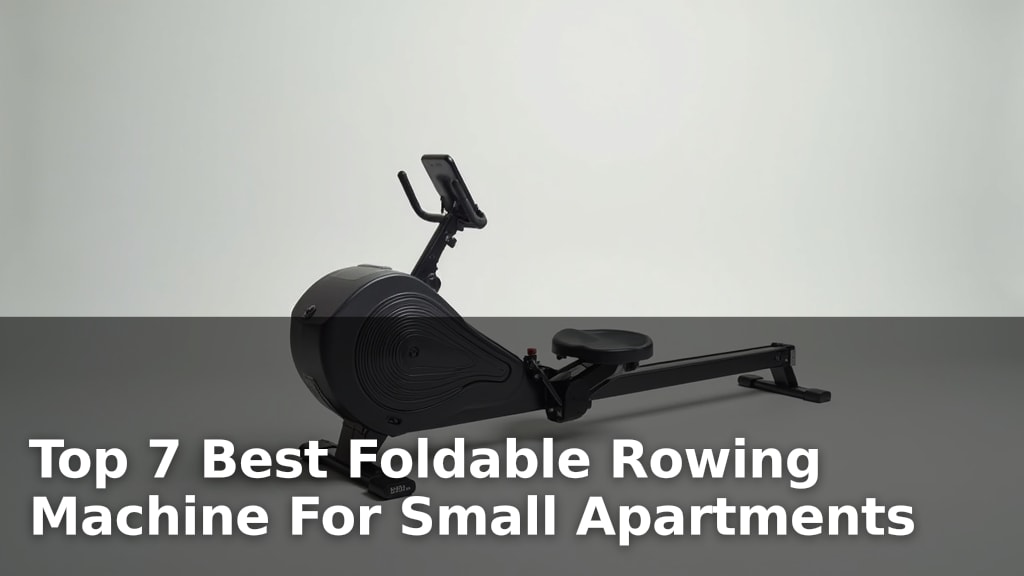 Top 7 Best Foldable Rowing Machine For Small Apartments