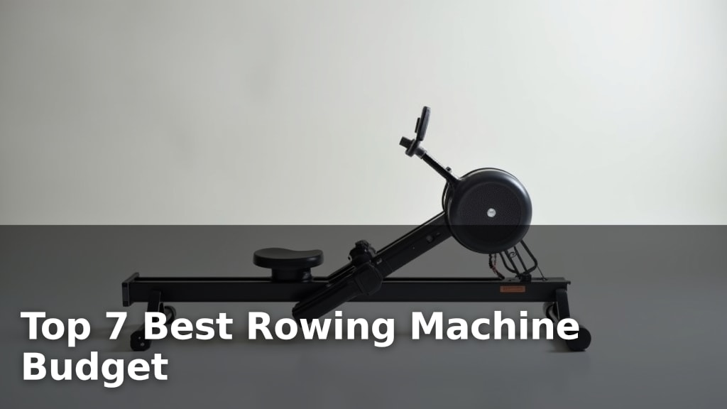 Top 7 Best Rowing Machine Budget
