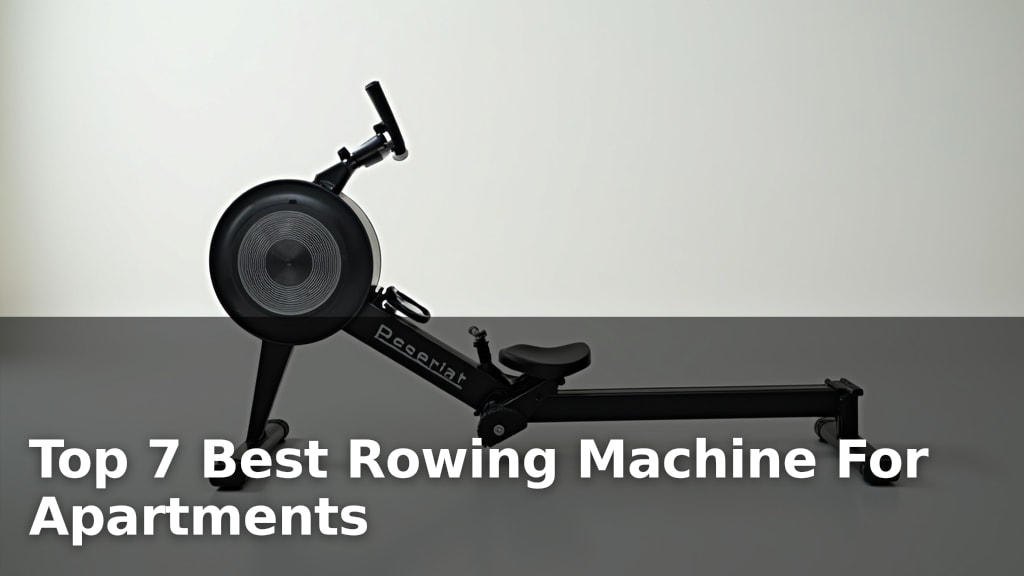 Top 7 Best Rowing Machine For Apartments