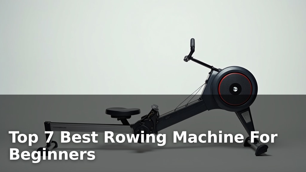 Top 7 Best Rowing Machine For Beginners