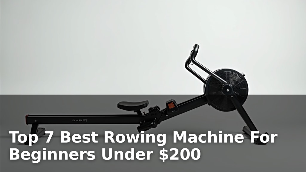 Top 7 Best Rowing Machine For Beginners Under $200