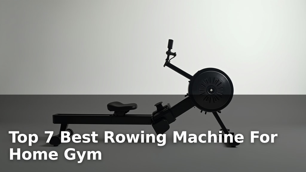 Top 7 Best Rowing Machine For Home Gym