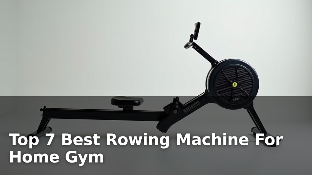 Top 7 Best Rowing Machine For Home Gym