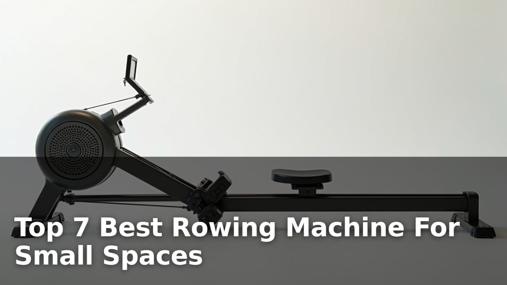 Top 7 Best Rowing Machine For Small Spaces