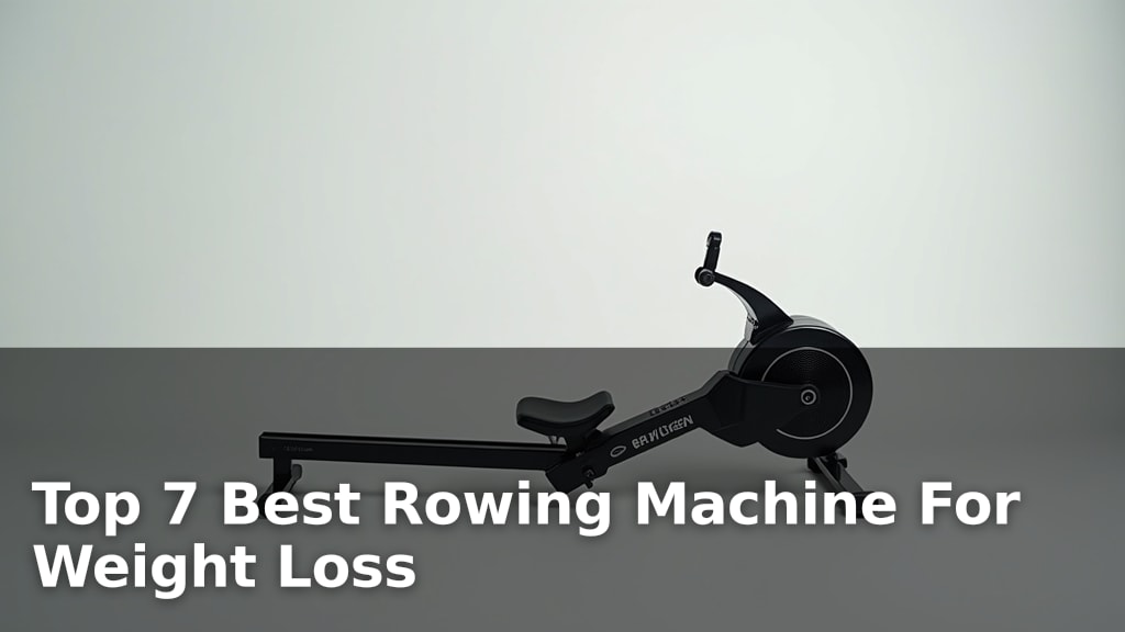 Top 7 Best Rowing Machine For Weight Loss