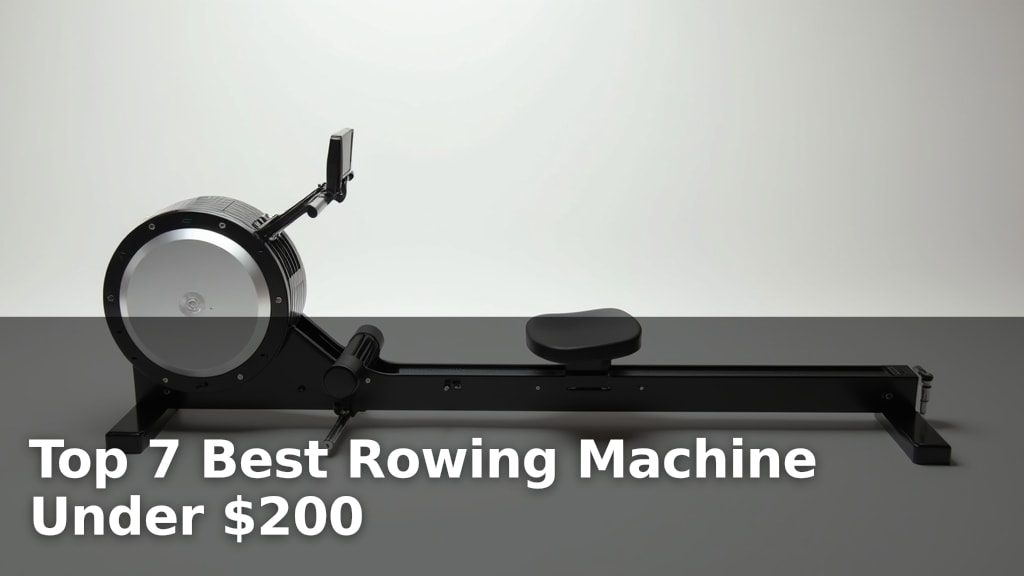 Top 7 Best Rowing Machine Under $200
