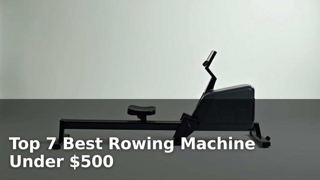 Top 7 Best Rowing Machine Under $500