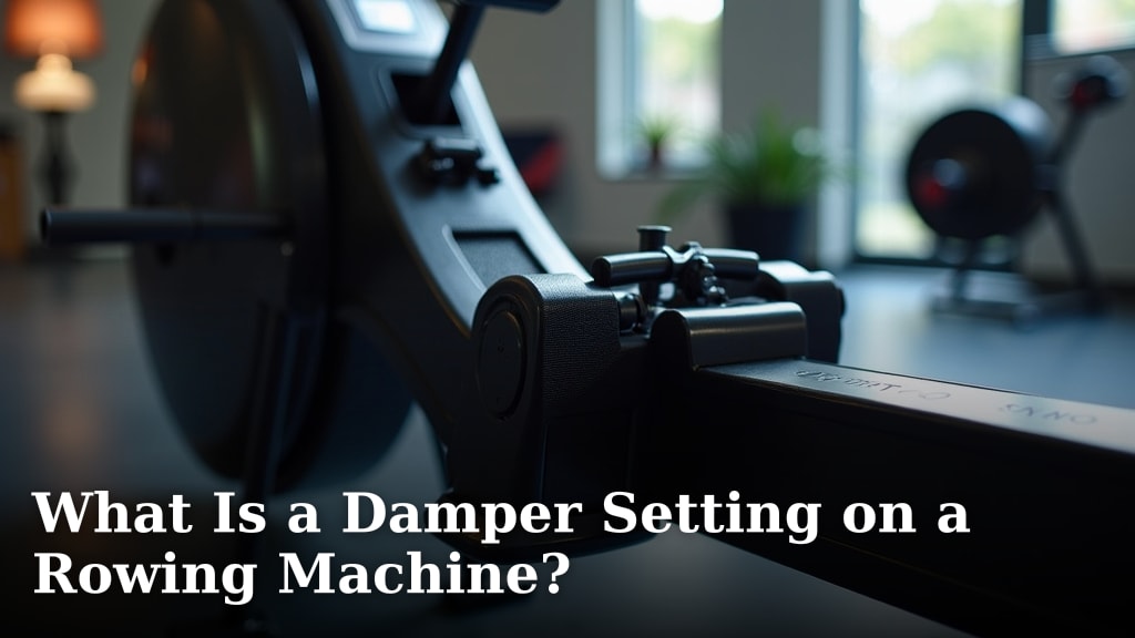 What Is a Damper Setting on a Rowing Machine?
