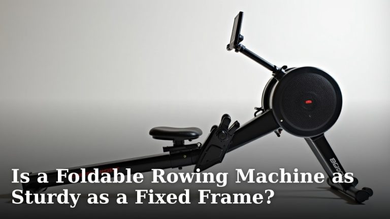 Is a Foldable Rowing Machine as Sturdy as a Fixed Frame?
