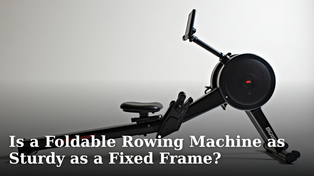 Is a Foldable Rowing Machine as Sturdy as a Fixed Frame?