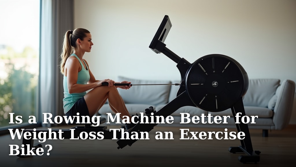 Is a Rowing Machine Better for Weight Loss Than an Exercise Bike?