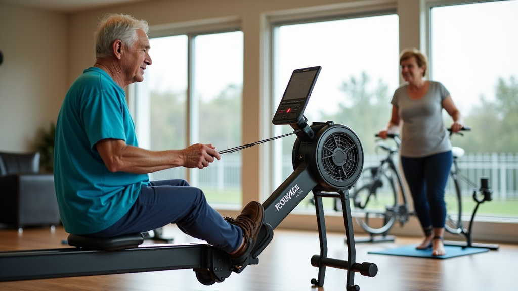 Can Seniors Safely Use a Rowing Machine?