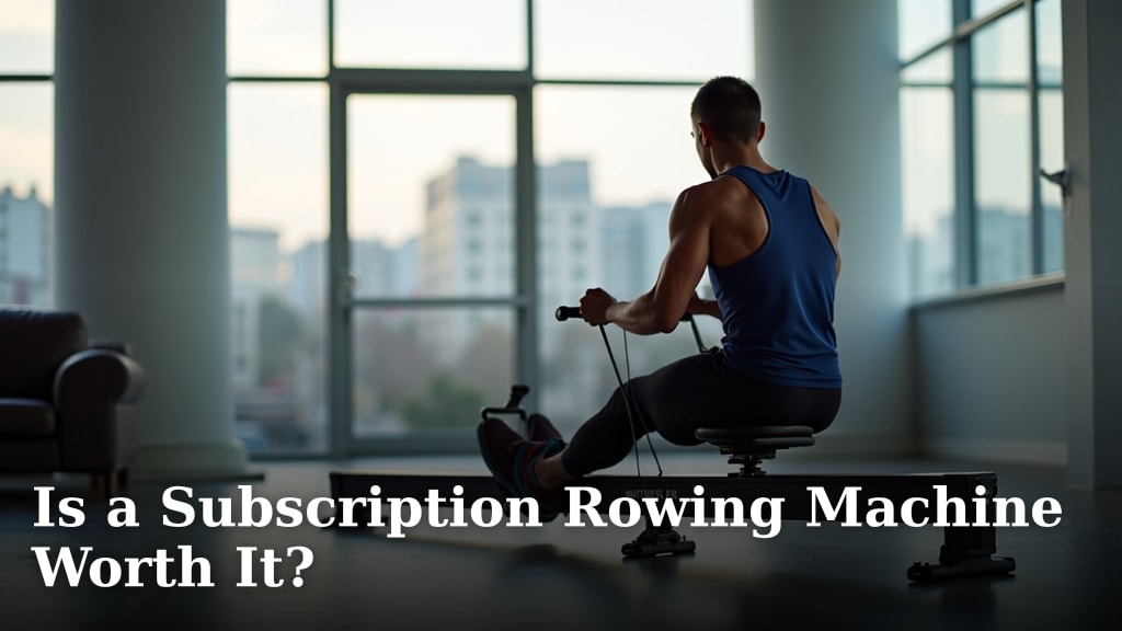 Is a Subscription Rowing Machine Worth It?