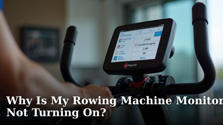 Why Is My Rowing Machine Monitor Not Turning On?