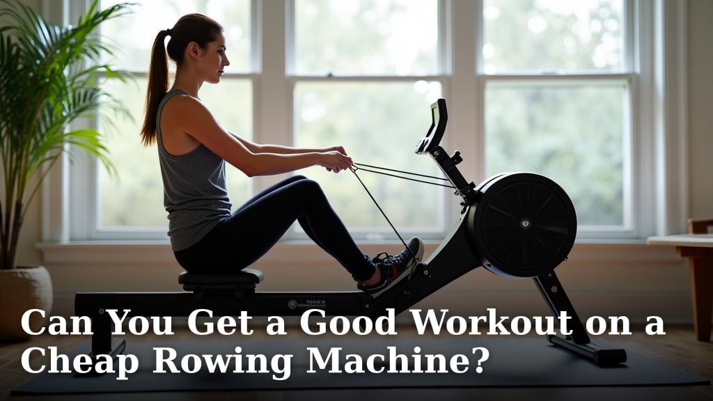 Can You Get a Good Workout on a Cheap Rowing Machine?