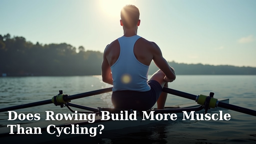Does Rowing Build More Muscle Than Cycling?