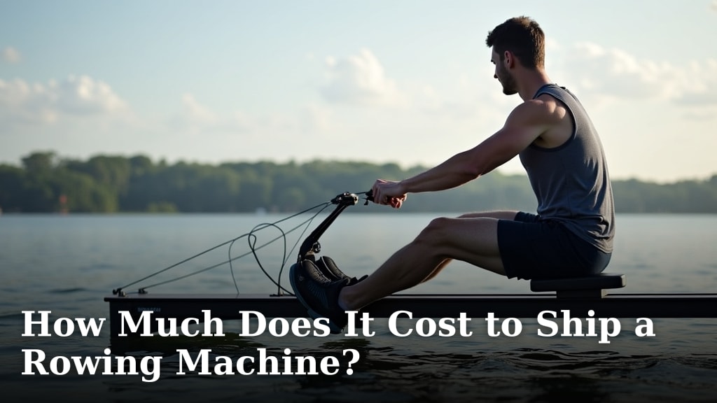 How Much Does It Cost to Ship a Rowing Machine?