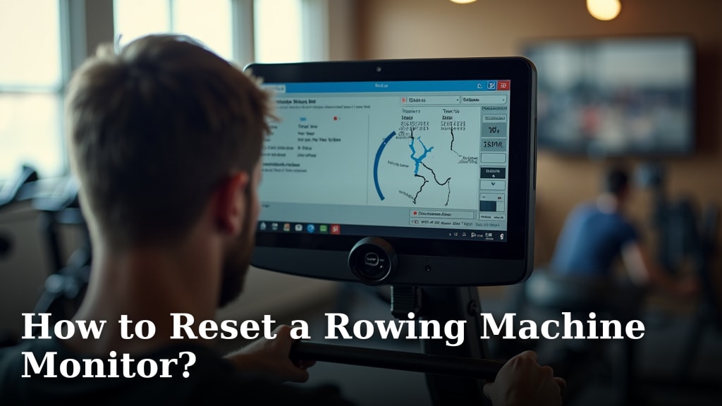 How to Reset a Rowing Machine Monitor?