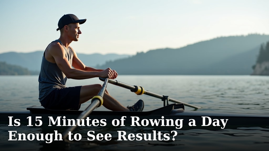 Is 15 Minutes of Rowing a Day Enough to See Results?