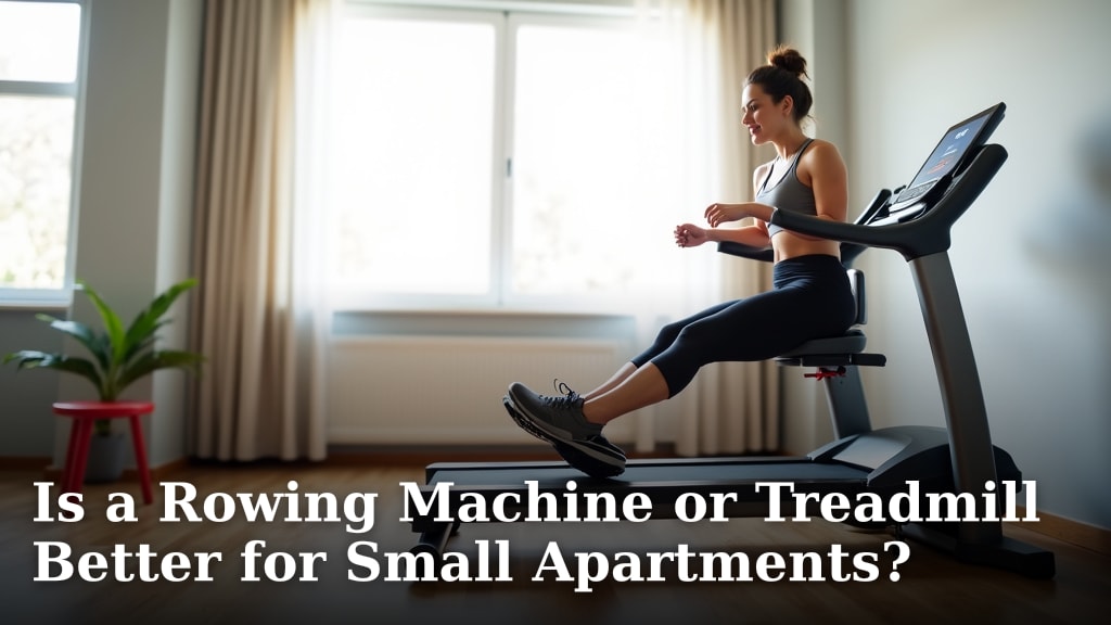 Is a Rowing Machine or Treadmill Better for Small Apartments?
