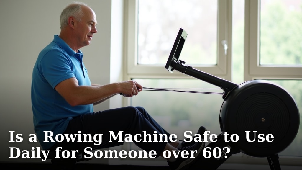 Is a Rowing Machine Safe to Use Daily for Someone over 60?