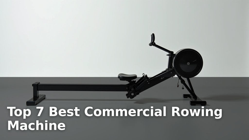 Top 7 Best Commercial Rowing Machine