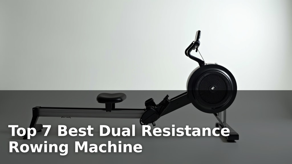 Top 7 Best Dual Resistance Rowing Machine