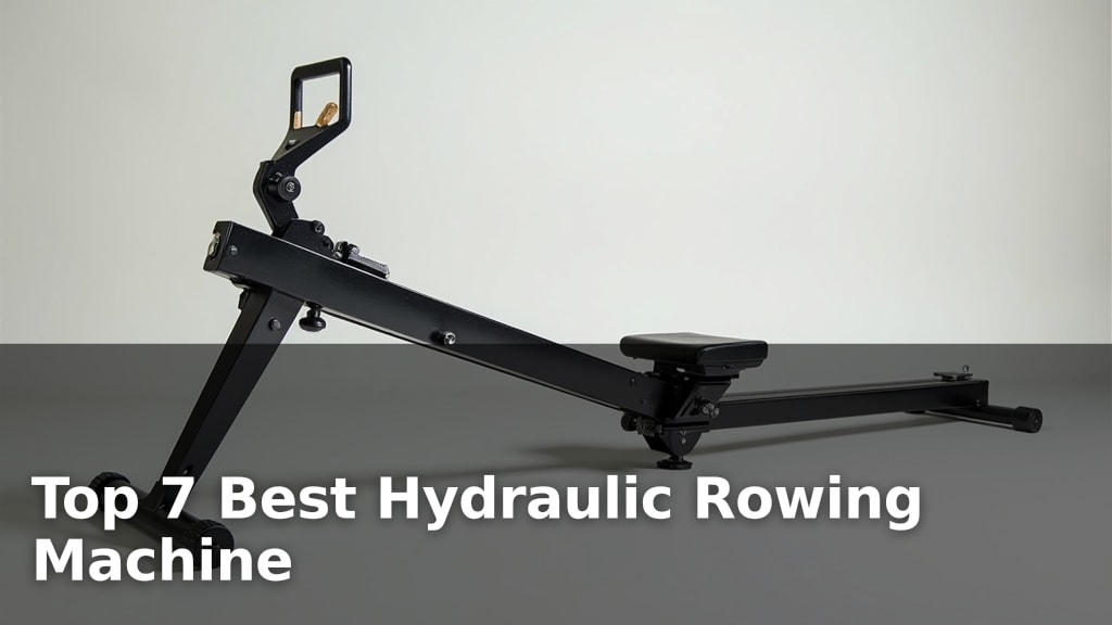 Top 7 Best Hydraulic Rowing Machine