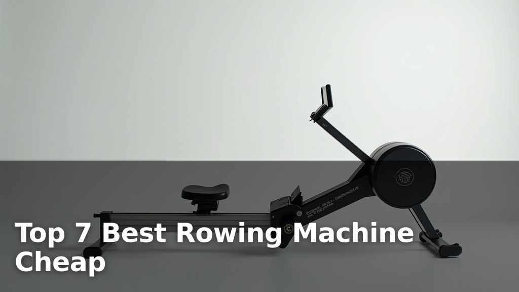 Top 7 Best Rowing Machine Cheap