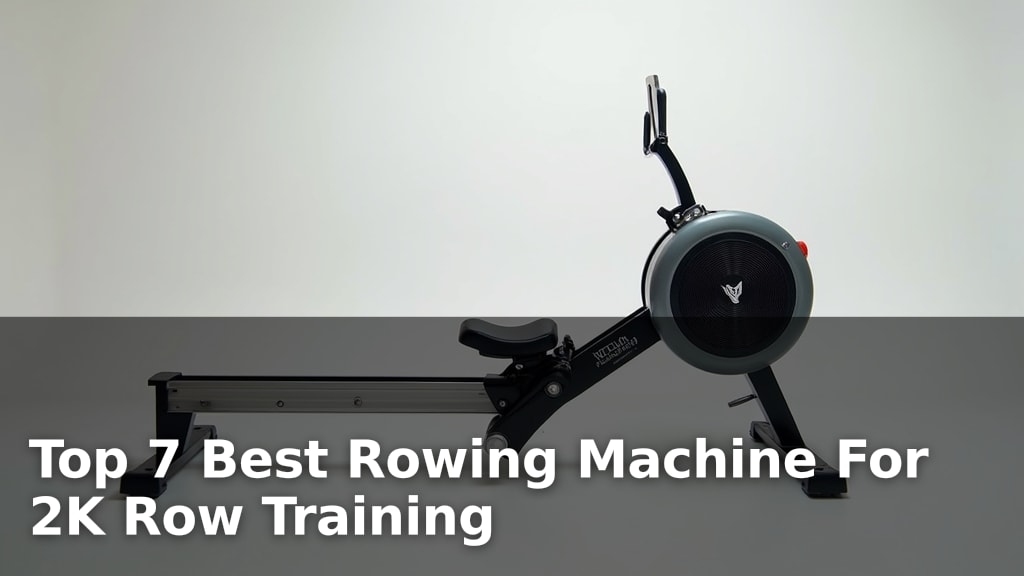 Top 7 Best Rowing Machine For 2K Row Training