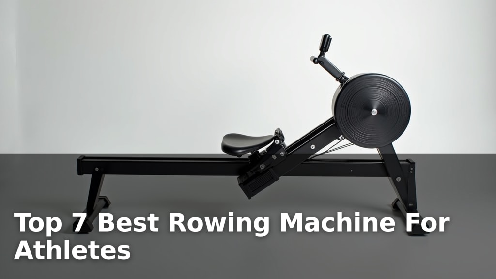 Best Rowing Machine For Athletes