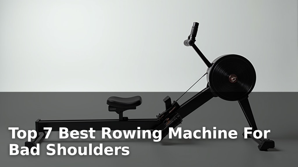 Top 7 Best Rowing Machine For Bad Shoulders