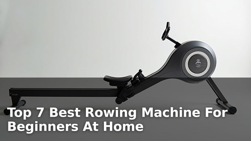 Top 7 Best Rowing Machine For Beginners At Home