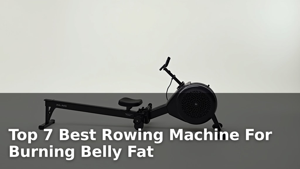 Best Rowing Machine For Burning Belly Fat