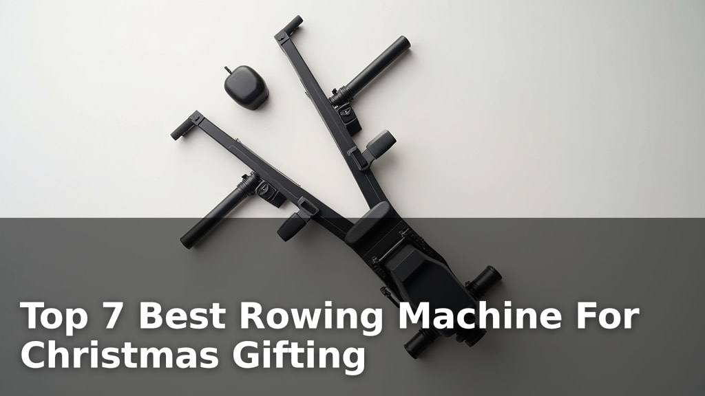 Top 7 Best Rowing Machine For Christmas Gifting