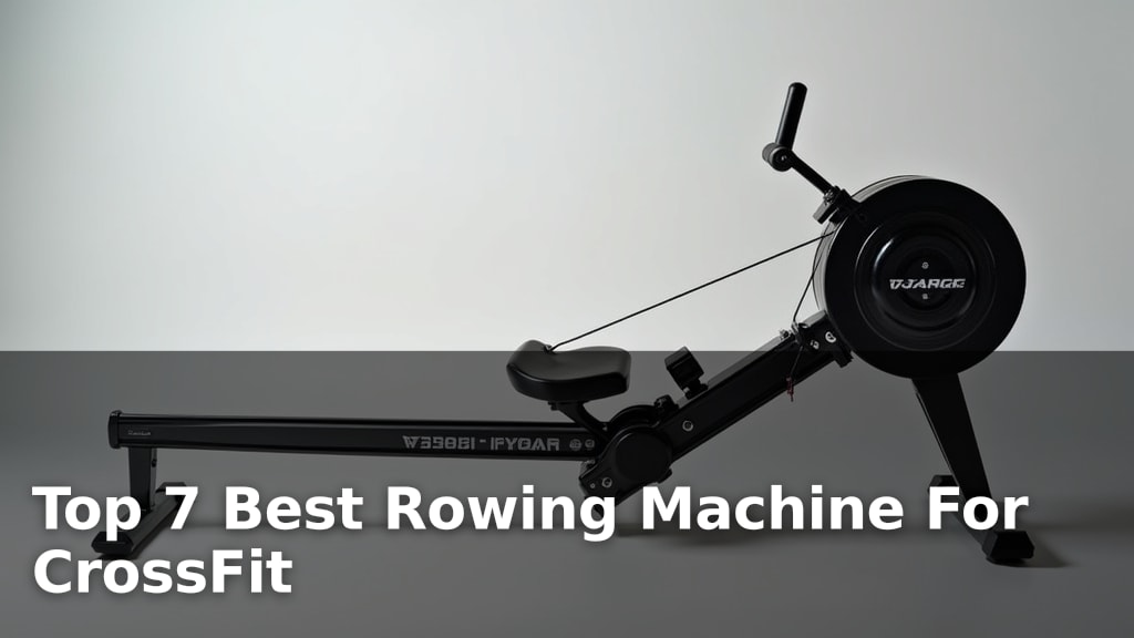Best Rowing Machine For CrossFit