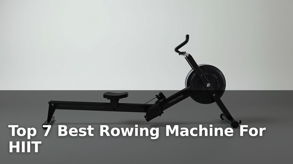 Best Rowing Machine For HIIT