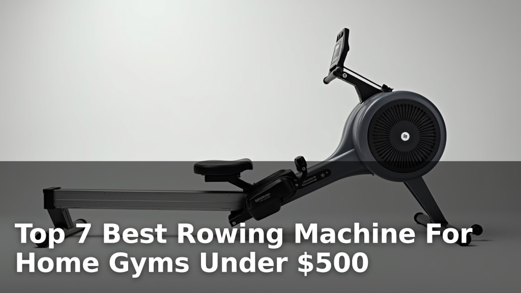 Top 7 Best Rowing Machine For Home Gyms Under $500