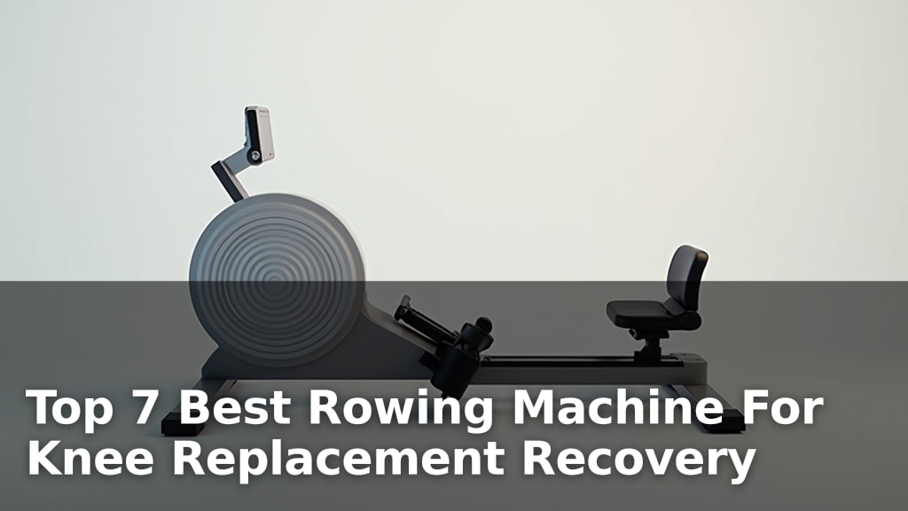 Top 7 Best Rowing Machine For Knee Replacement Recovery