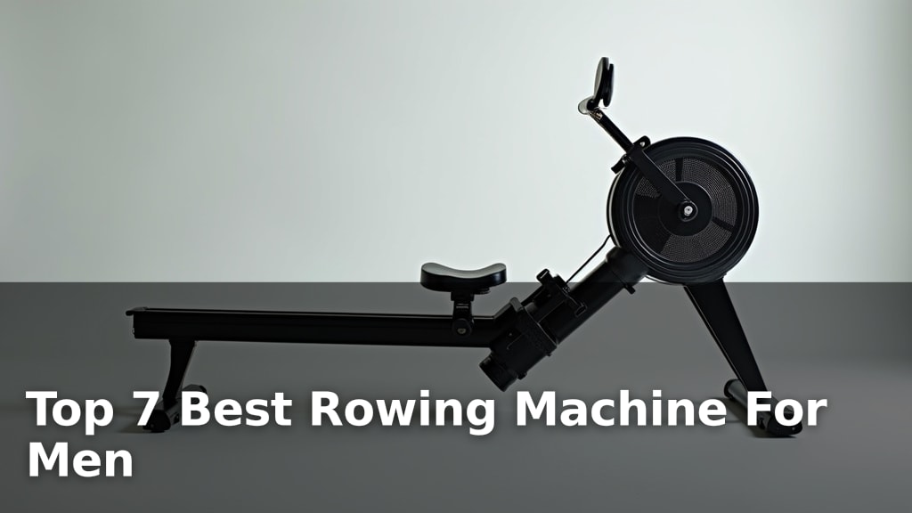 Top 7 Best Rowing Machine For Men