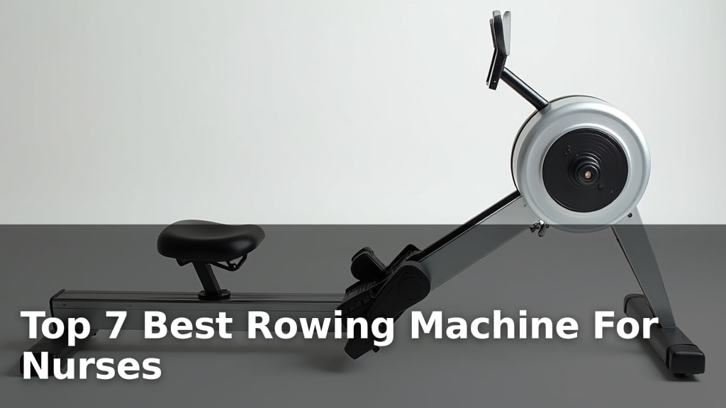 Top 7 Best Rowing Machine For Nurses