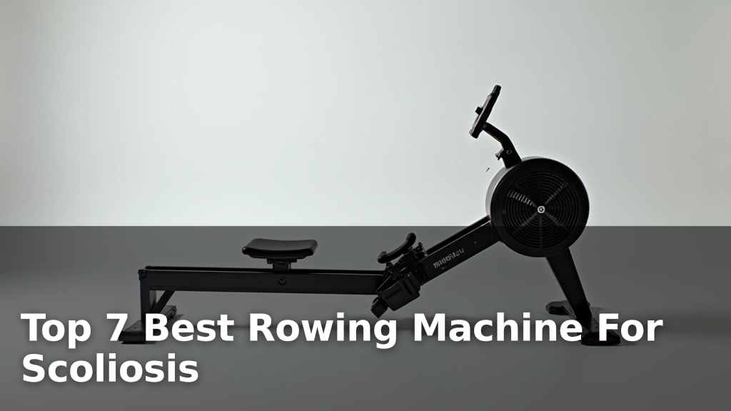 Top 7 Best Rowing Machine For Scoliosis