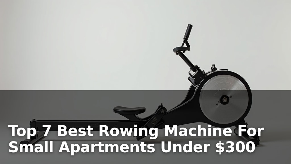 Top 7 Best Rowing Machine For Small Apartments Under $300