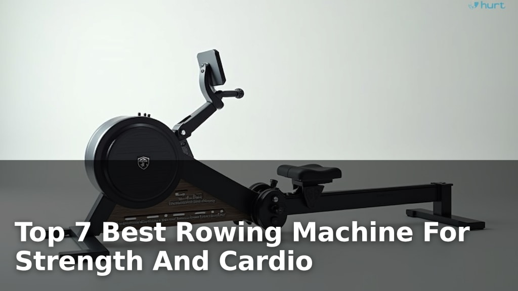 Top 7 Best Rowing Machine For Strength And Cardio