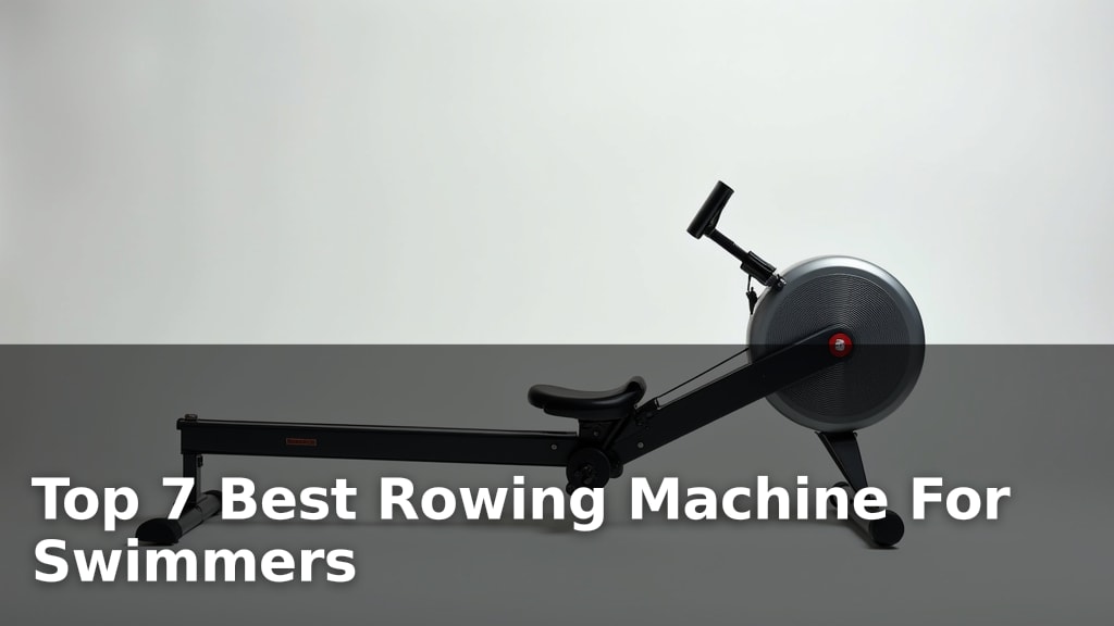 Top 7 Best Rowing Machine For Swimmers