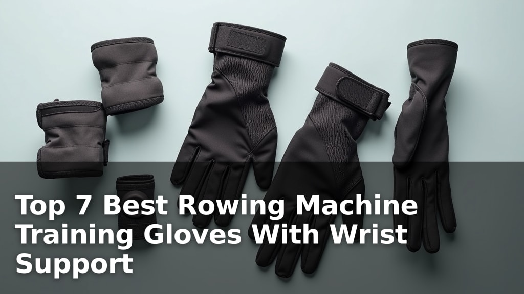 Top 7 Best Rowing Machine Training Gloves With Wrist Support